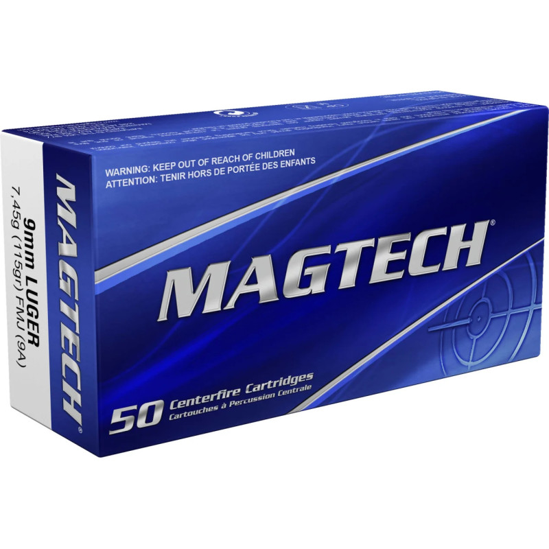 Buy Magtech 9 mm Luger 115 gr. FMJ at the Best Price